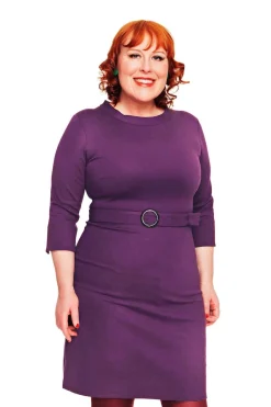 Sale Agneta klänning Lila Klänningar