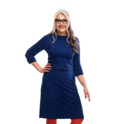 Best Agneta klänning Mörkblå Klänningar