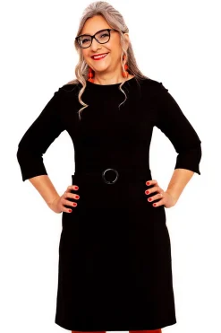 Outlet Agneta klänning Svart Klänningar