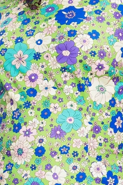 Discount Alice klänning Kreativ Grön Klänningar