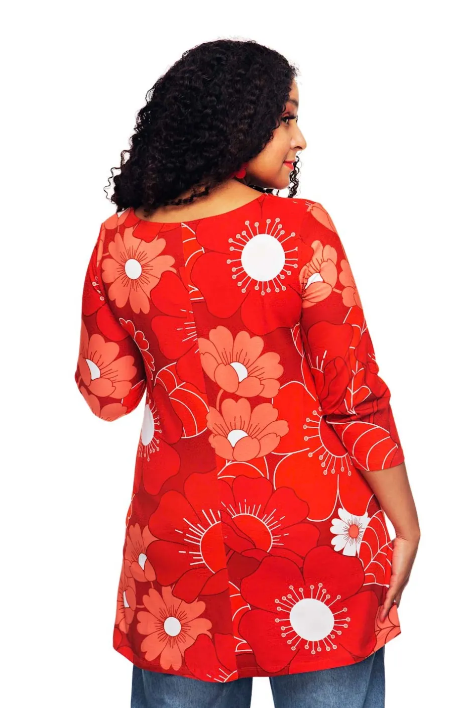 Outlet Anita tunika 1960 Röd Toppar | Klänningar