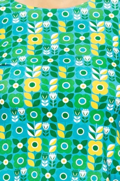 Online Anita tunika Ängsmark Turkos Toppar