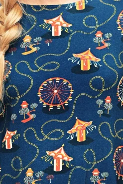 New Annelie tunika Tivoli Petrol Klänningar