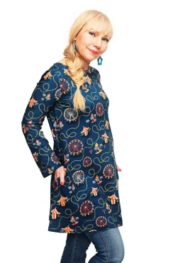 New Annelie tunika Tivoli Petrol Klänningar