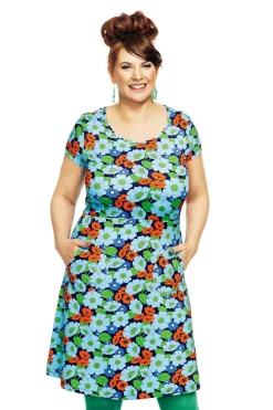 New Asta klänning Humlesurr Blå Klänningar