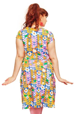 Discount Asta klänning Växtkraft Rosa Klänningar