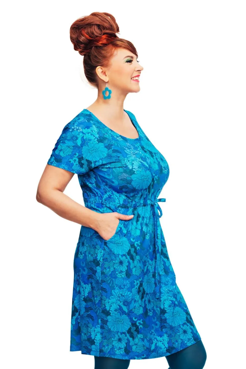 New Bella klänning Illusion Blå Klänningar