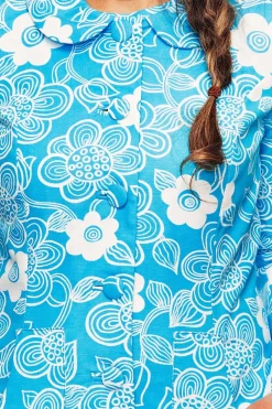 Outlet Berit kappa Chic Turkos Jackor