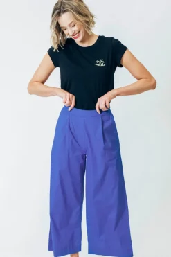 Sale Culotte pop byxor Dazzling blue Byxor
