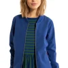 Online Danebea Softshell Bomber Deep blue Jackor