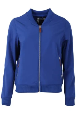 Online Danebea Softshell Bomber Deep blue Jackor