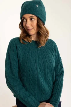 Fashion Danecables Wool tröja Dark Slate Koftor