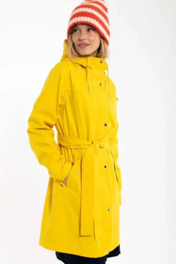 Outlet Danerainlover regnkappa Dark yellow Jackor