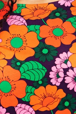 Sale Doris klänning 1970 lila Klänningar