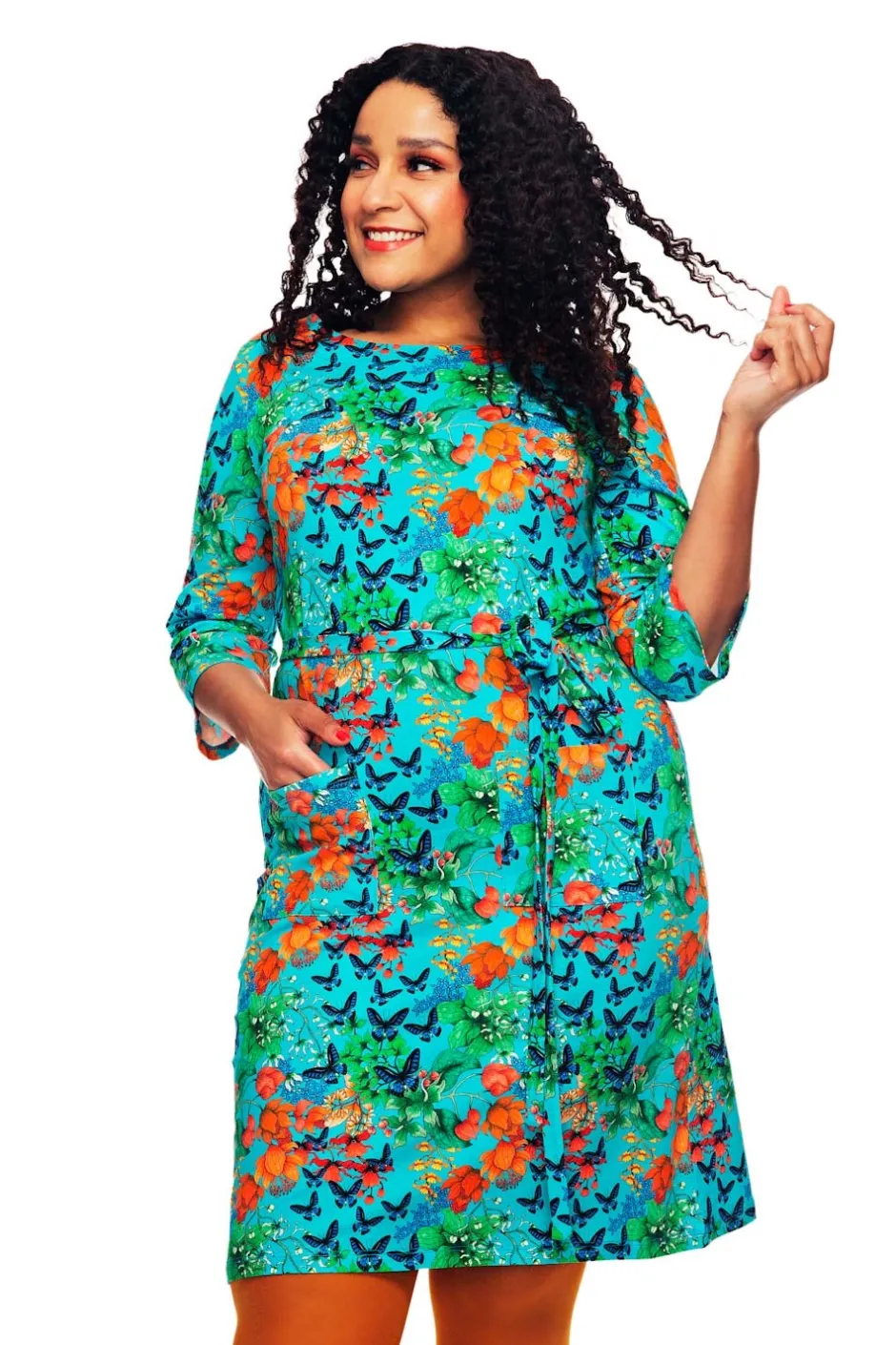 Outlet Doris klänning Fjärilar Klänningar