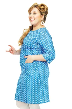 Best Doris klänning Mört Blå Klänningar