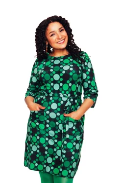 Fashion Doris klänning Tidpunkt grön Klänningar