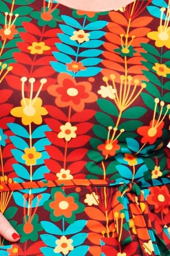 Outlet Doris klänning Växtkraft brun Klänningar