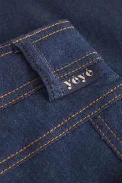 Best Down town Girl byxor blue Byxor