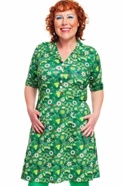 Online Ekologiskt trikåtyg Nyckelpiga Tyg