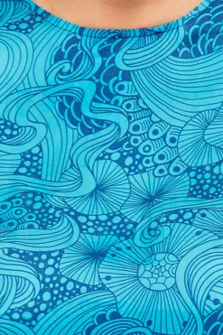 Best Elsie topp Rörelse Blå Toppar