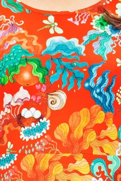 Best Ester klänning Evighet orange Klänningar