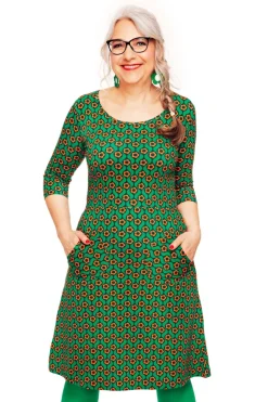 Clearance Ester klänning Sekund grön Klänningar