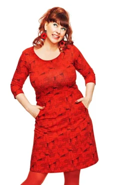 Hot Ester klänning Stockholm Röd Klänningar