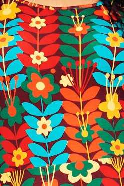 Clearance Ester klänning Växtkraft brun Klänningar