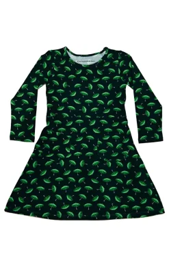 Sale Ester MINI klänning Paraply Grön Barn Barnkläder