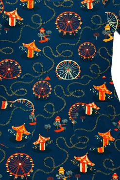 Online Ester MINI klänning Tivoli Petrol Barn Barnkläder