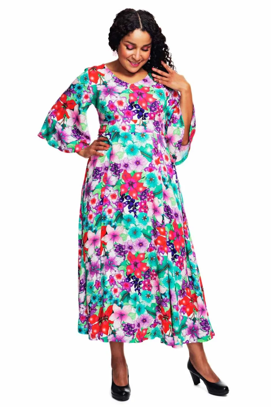 Outlet Greta klänning Blomsterprakt Klänningar