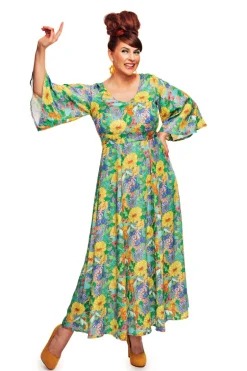 Outlet Greta klänning Illusion Färgglad Klänningar