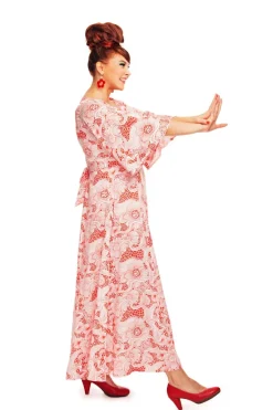 New Greta klänning Rörelse Röd Klänningar