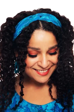 Outlet Hedda hårband Illusion Blå Hårband