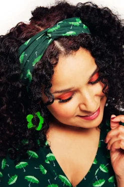 New Hedda hårband Paraply Grön Hårband