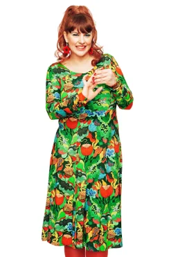 Clearance Helga klänning Babylon Grön Klänningar