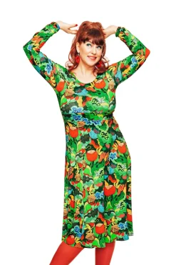 Clearance Helga klänning Babylon Grön Klänningar