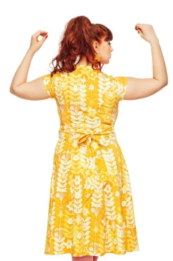 Clearance Hilda klänning Växtkraft Gul Klänningar