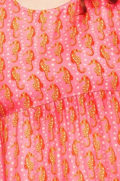 Sale Ida klänning Sjöhästar Klänningar