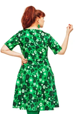 Sale Irma klänning Perspektiv Grön Klänningar