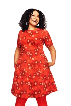 Best Irma klänning Perspektiv Röd Klänningar