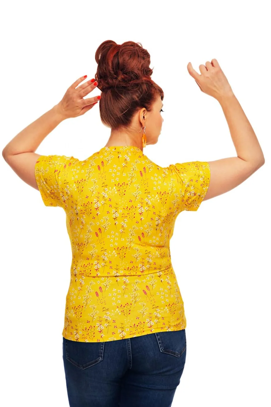 Sale Jessica topp Ängsblom Gul Toppar