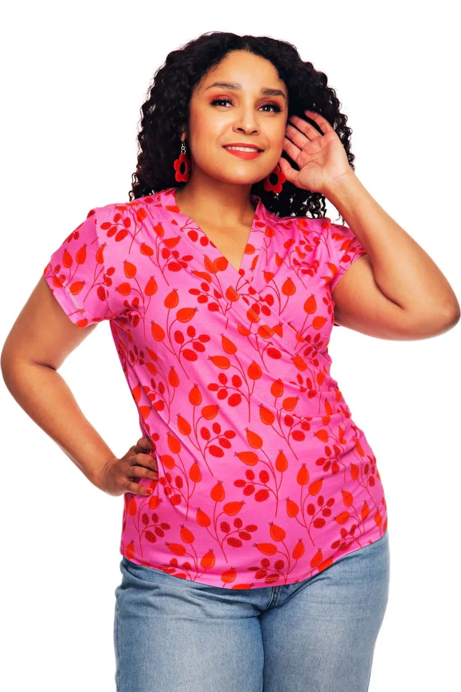 New Jessica topp Nypon Rosa Toppar