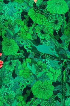 Hot Josefine klänning Illusion Grön Klänningar