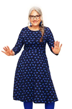 Best Kajsa klänning Paraply Blå Klänningar