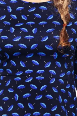 Best Kajsa klänning Paraply Blå Klänningar