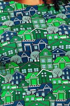 Fashion Kajsa klänning Vår gata grön Klänningar