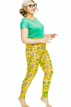 Outlet Lo leggings Humlesurr Gul Byxor
