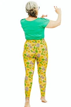 Outlet Lo leggings Humlesurr Gul Byxor